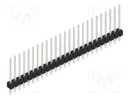 Connector: pin strips; pin header; male; PIN: 25; 2.54mm; THT; 1x25