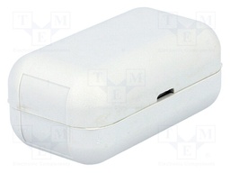 Enclosure: specialist; X: 30mm; Y: 55mm; Z: 24mm; ABS; grey