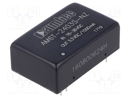 Converter: DC/DC; 6W; Uin: 18÷36V; 3.3VDC; Iout: 1.5A; DIP24; 14g