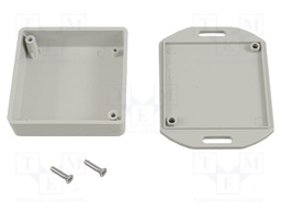 Enclosure: multipurpose; X: 60mm; Y: 60mm; Z: 20mm; with fixing lugs