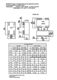 Converter: DC/DC; 3W; Uin: 36÷72V; Uout: 15VDC; Uout2: -15VDC; DIP24