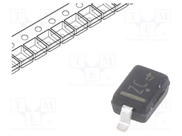 Diode: TVS; 350W; 13.3V; 15A; unidirectional; SOD323; reel,tape