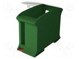 Enclosure: for DIN rail mounting; ABS
