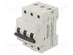 Circuit breaker; 400VAC; Inom: 16A; Poles: 3; Charact: C; 6kA; IP20