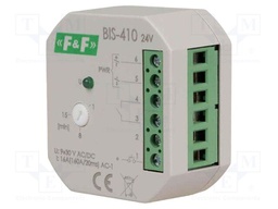Relay: installation; bistable,impulse; NO; in mounting box; 16A