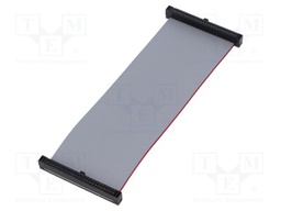Ribbon cable with IDC connectors; Tape ph: 0.64mm; 101.6mm