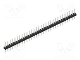 Connector: pin strips; pin header; male; PIN: 30; 2mm; THT; 1x30