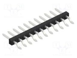 Connector: pin strips; pin header; male; PIN: 11; 2mm; SMT; 1x11