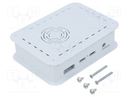 Enclosure: for computer; Google Coral dev board; ABS + PC; white