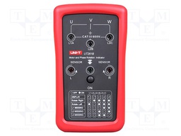 Tester: phase sequence; LED; 90÷600VAC; Freq: 15÷400Hz; IP40