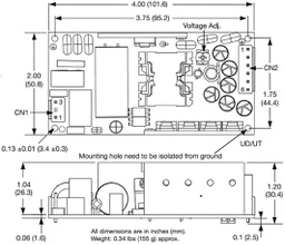 Power supply: switched-mode; 60W; 85÷264VAC; OUT: 3; 5VDC; 9.1A