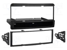 Radio frame; Ford,Mazda,Mercury; Ford Cougar 1998->2000; black