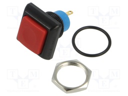 Switch: push-button; Pos: 2; SPST-NO; 0.5A/48VAC; 5A/28VDC; IP67