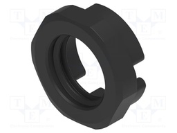 Nut; Thread: M12; Body: black; Pitch: 1.5; Entrelec