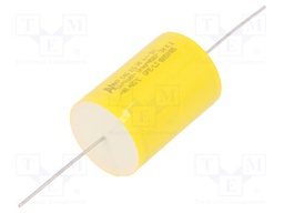 Capacitor: polyester; 2.5uF; Leads: axial; ESR: 2900mΩ; THT; ±5%
