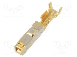 Contact; female; crimped; phosphor bronze