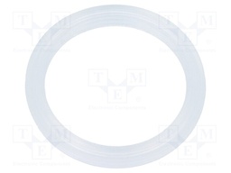 Gasket; polyetylene; D: 1.8mm; Øint: 18mm; Øout: 23mm; PG11