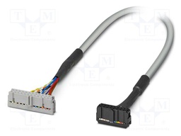 Ribbon cable with IDC connectors; Contacts ph: 2.54mm; 4m; 26AWG