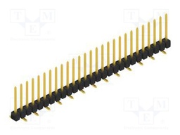 Connector: pin strips; pin header; male; PIN: 27; 2.54mm; SMT; 1x27