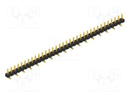 Connector: pin strips; pin header; male; PIN: 34; 2.54mm; SMT; 1x34
