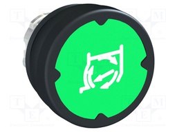 Switch Actuator, Green, Schneider Harmony XB4 Series 22mm Pushbutton Switches