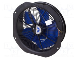 Fan: EC; axial; Ø468mm; ball; 1660rpm; IP54; 200÷240V