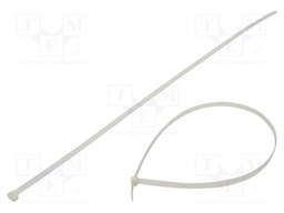 Cable tie; L: 900mm; W: 12.5mm; polyamide; 1112N; natural