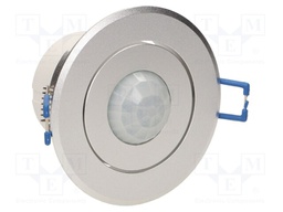 Motion sensor; ceiling; 230VAC; IP20; 3÷6m; Range: 10s÷15min; 360°