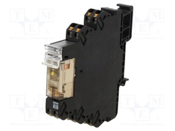 Relay: interface; DPDT; Ucntrl: 230VDC; Ucntrl: 230VAC; 8A; DIN