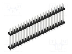 Connector: pin strips; pin header; male; PIN: 70; 2.54mm; THT; 2x35