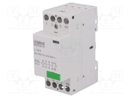 Contactor: 4-pole installation; NC + NO x3; 230VAC; 220VDC; 32A