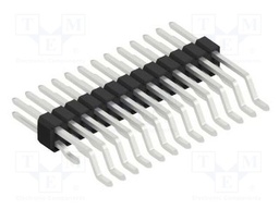 Connector: pin strips; pin header; male; PIN: 26; 1.27mm; SMT; 2x13