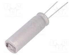 Capacitor: electrolytic; low impedance; 1100uF; 63VDC; ESR: 31mΩ