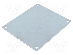 Mounting plate; steel; W: 96mm; L: 111mm; Series: EURONORD; AB121207
