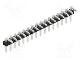 Connector: pin strips; pin header; male; PIN: 16; 2mm; THT; 1x16