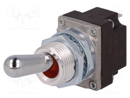 Switch: toggle; Pos: 2; SPDT; ON-(ON); 5A/28VDC; -40÷85°C; IP68