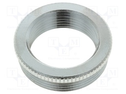 Reduction of threads for glands; Int.thread: PG21; brass; nickel