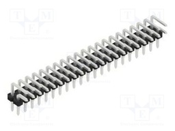 Connector: pin strips; pin header; male; PIN: 42; 2.54mm; THT; 2x21