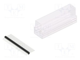 Connector: pin strips; pin header; male; PIN: 30; 1.27mm; SMT; 1x30