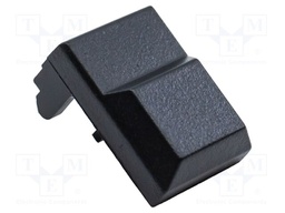 Black; 17.1x12.3x10.1mm; Accessories: button