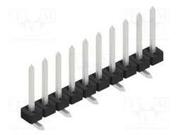 Connector: pin strips; pin header; male; PIN: 10; 2mm; SMT; 1x10