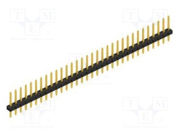 Connector: pin strips; pin header; male; PIN: 32; 2mm; THT; 1x32