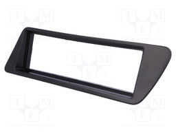Radio mounting frame; Peugeot; 1 DIN; black