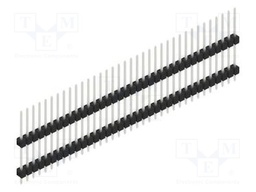 Connector: pin strips; pin header; male; PIN: 36; 2.54mm; THT; 1x36