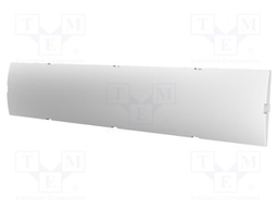 Front panel; prominent