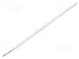 Wire; SiF/GL; stranded; Cu; 1.5mm2; silicone; white; -60÷180°C
