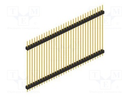 Connector: pin strips; pin header; male; PIN: 32; 2.54mm; THT; 1x32
