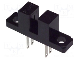 Sensor: photoelectric; through-beam (with slot); Mounting: PCB