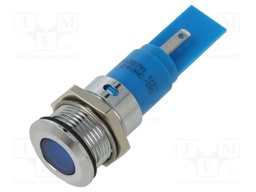 Indicator: LED; blue; 24VDC; 24VAC; Ø16mm