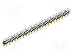 Connector: pin strips; pin header; male; PIN: 84; 2mm; THT; 2x42